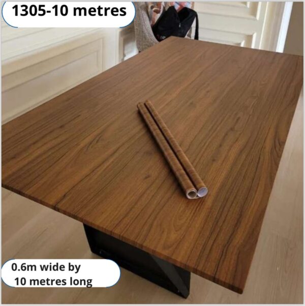 Wood effect contact papers